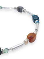 91002844 Колье Роман с камнем