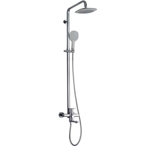 Смеситель ZEGOR для ванны с душевой системой ЧЕРНЫЙ LOB16-A128YB