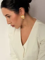 Серьги Pearl, Золотые