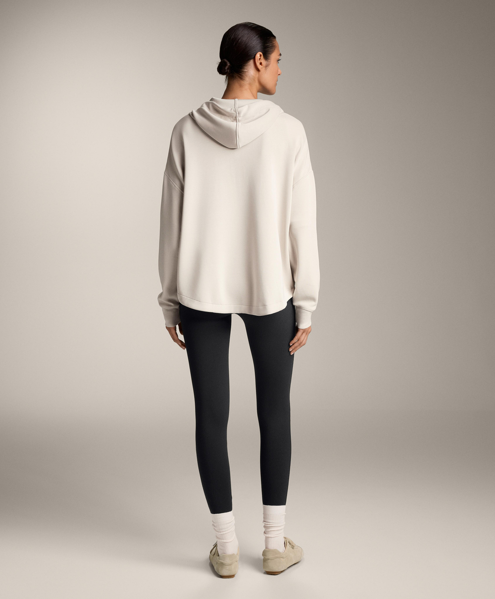 Oysho Толстовка из мягкого модала с застежкой-молнией, норка