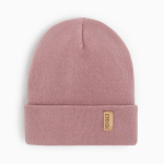 Шапка для девочек с отворотом р-р 56-58, цв. сухая роза 9426590 (MINAKU)