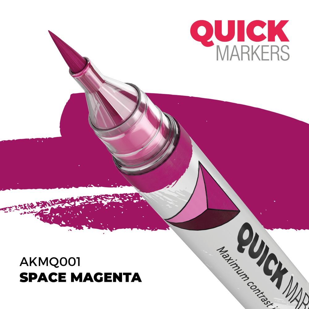 Акриловый маркер AK Interactive Quick Marker Space Magenta