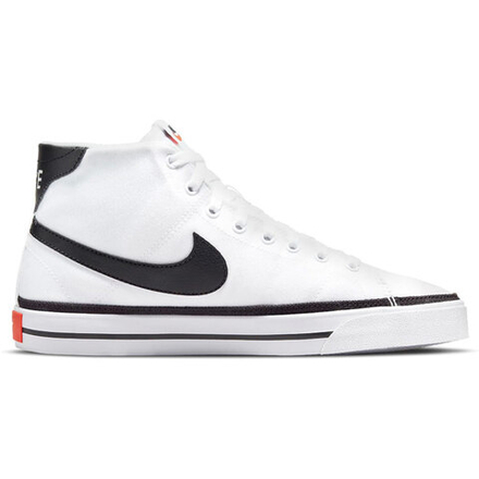 Кроссовки Nike Court Legacy Canvas Mid White Black
