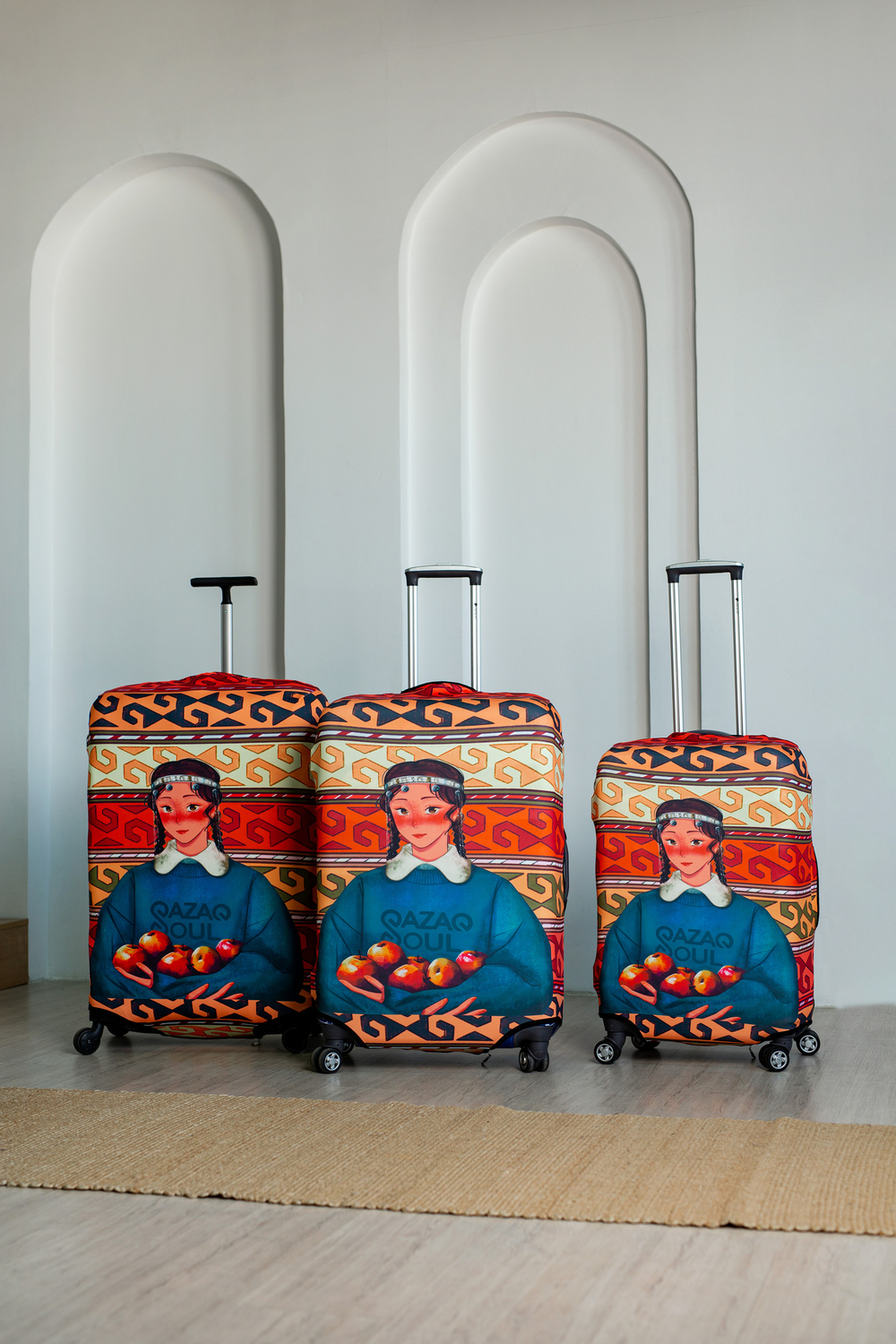 Чехол для чемодана Алма кыз