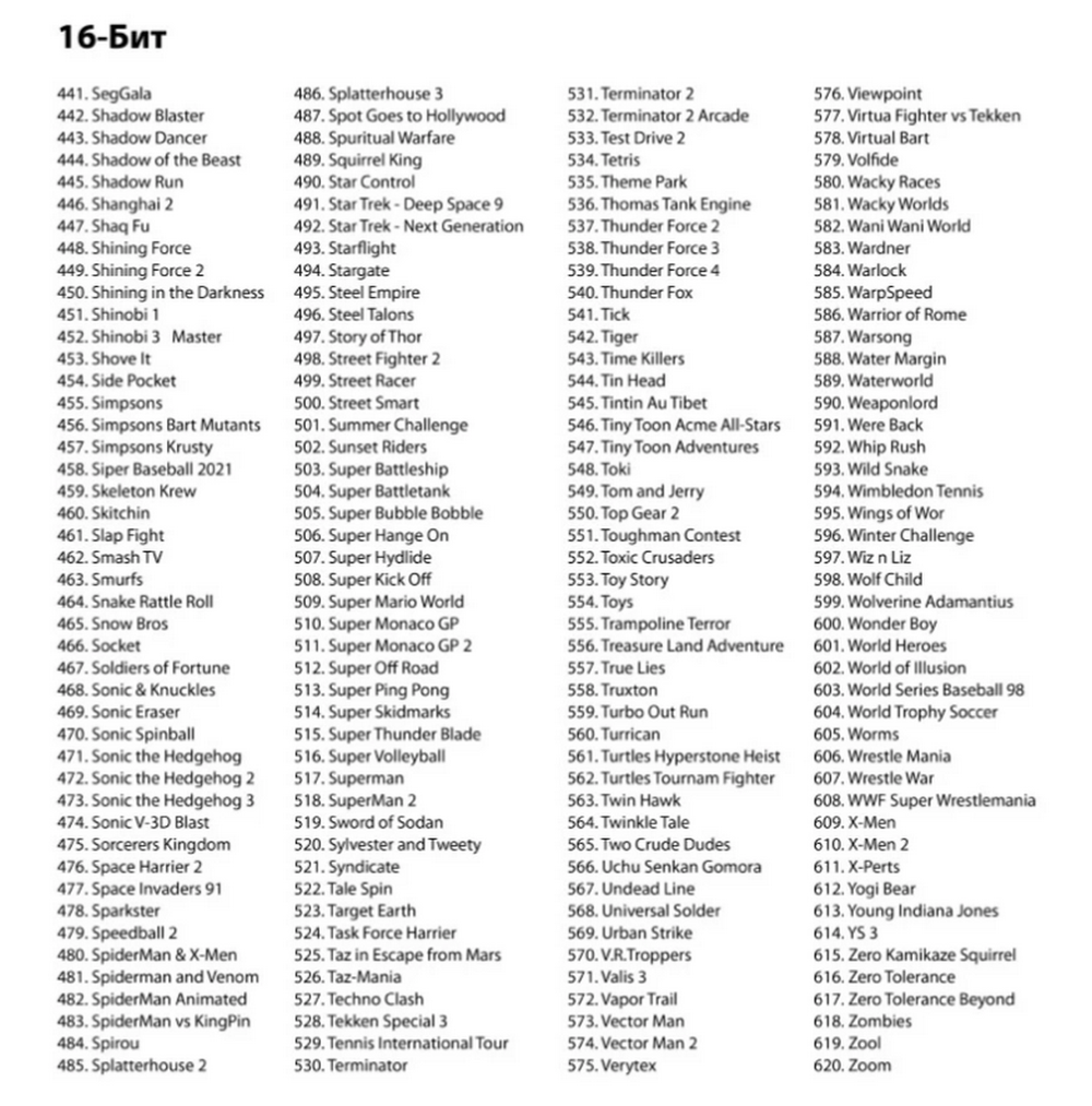 Игровая приставка Dendy Nimbus 1700игр HDMI (8+16Bit+Нео+)