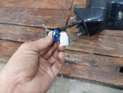 Зеркало левое 9 pin Haval Dargo 22-нв Б/У Оригинал 8202130XKN46A