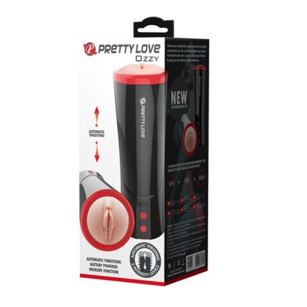 Премиум мастурбатор "Ozzy" с автоматическим режимом фрикций