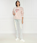 Худи Guess Jeans - пудро-розовый(W4YQ00 KC811)