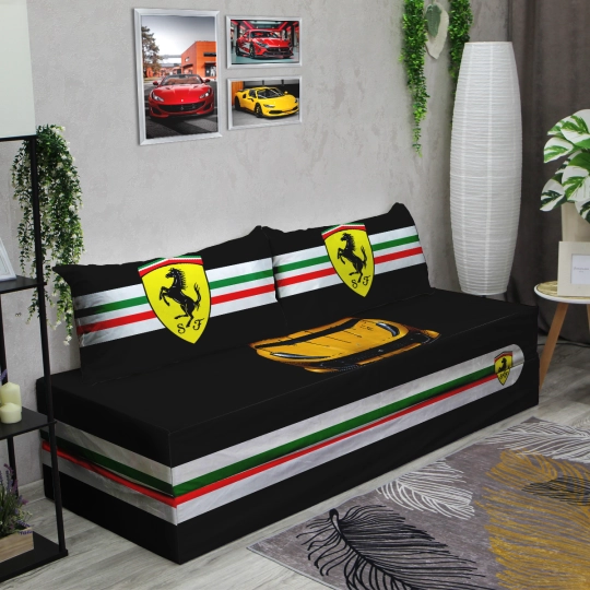Бескаркасный диван кровать раскладной "Ferrari"