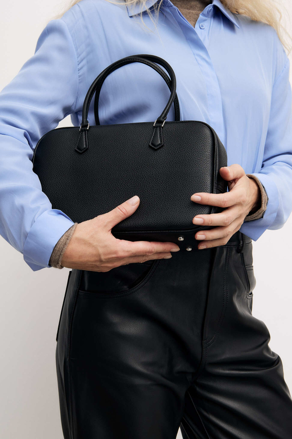 Сумка ROMA M NEW цвета черного янтаря