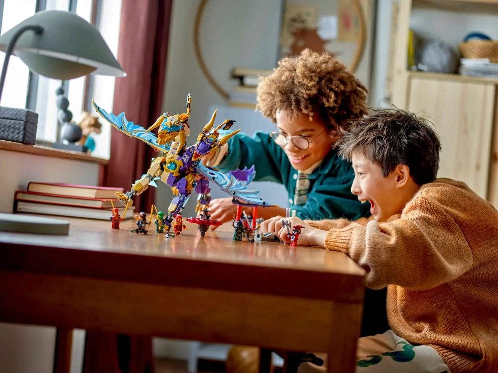 Конструктор LEGO Ninjago 71836 Дугообразный дракон фокуса