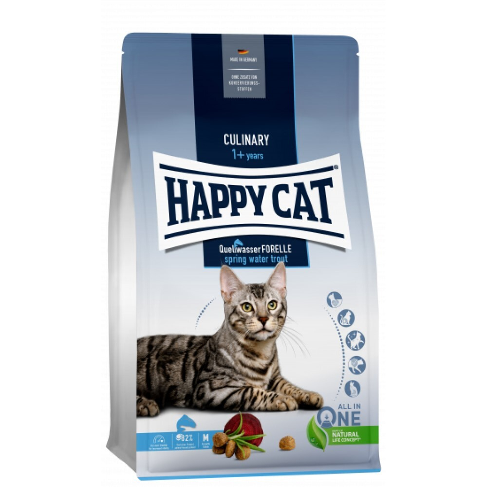 Happy Cat Culinary - корм для кошек "Ручьевая Форель"