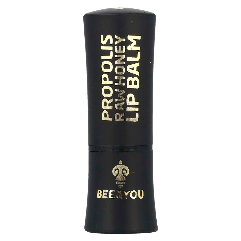Bee & You, Бальзам для губ с медом и прополисом, 5 г (0,17 унции)