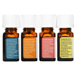 Aura Cacia, Journey To Diffusion Kit, эфирные масла, 4 флакона по 7,4 мл (0,25 жидк. унц.)