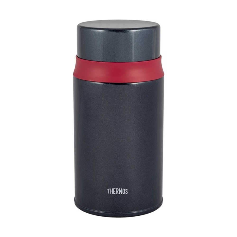 Термос для еды THERMOS TCLD-720S 0.72L, складная ложка из нержавеющей стали, синий