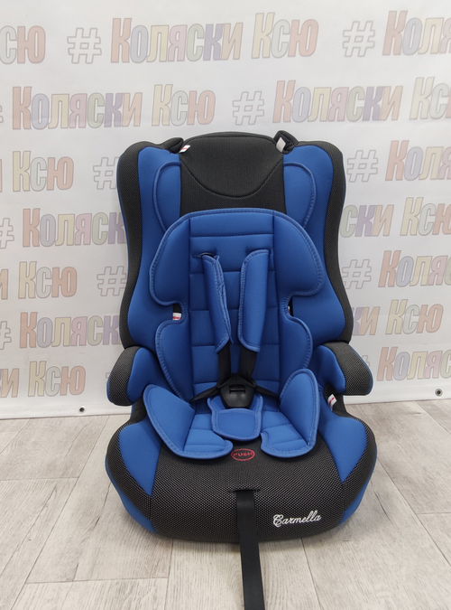 Автокресло детское Carmello 9-36 (10 deep blue-black dot)