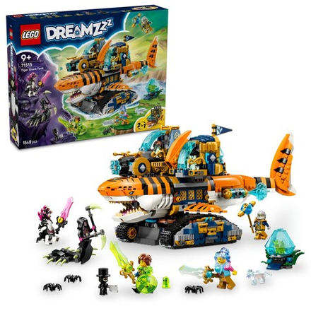 LEGO DREAMZzz - Акульний тигровий танк 71515