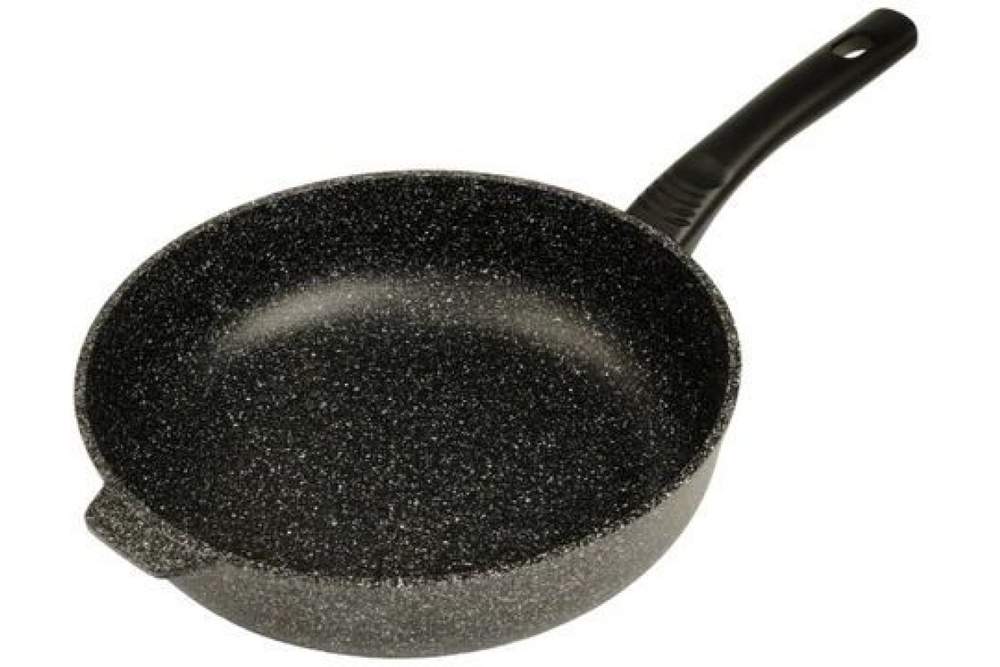 Сковорода Home One с пластиковой ручкой, 260*68 мм, литой алюминий