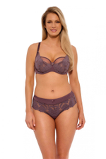 Бюстгальтер с мягкой чашкой из кружева цвета какао (Размер: 95D) (Цвет: какао)