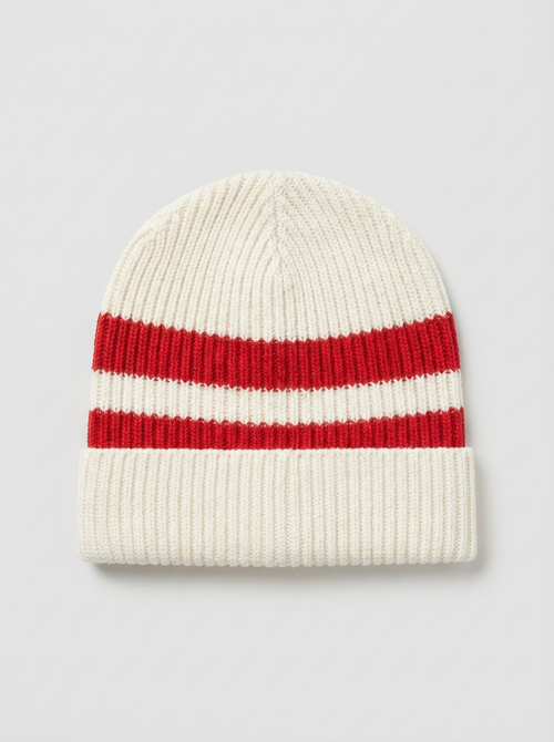 Шапка в полоску