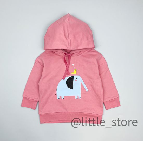 Толстовка "Солнечное лето" из футера, королевский розовый