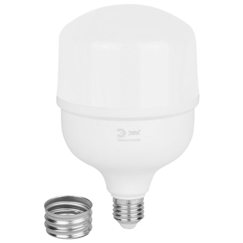 Лампа светодиодная ЭРА GREEN LINE LED POWER T120-80W-865-E27/E40 GL 80Вт колокол холодный свет Е27/Е40 | Лампы cветодиодные POWER