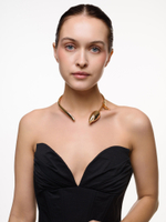 Обруч "Tulip" Gold