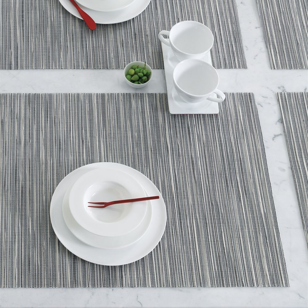 Салфетка подстановочная 36х48 Chilewiсh Rib weave Pearl США вид