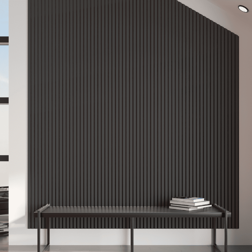 Панель стеновая акустичекая 2780*600*9 мм, Black Lead