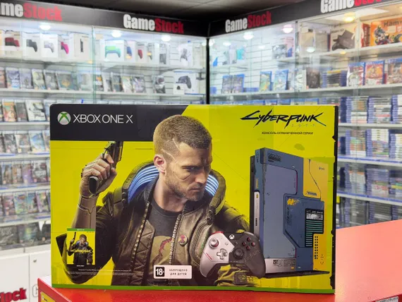 Xbox One X 1TB Cyberpunk Edition (Новая)