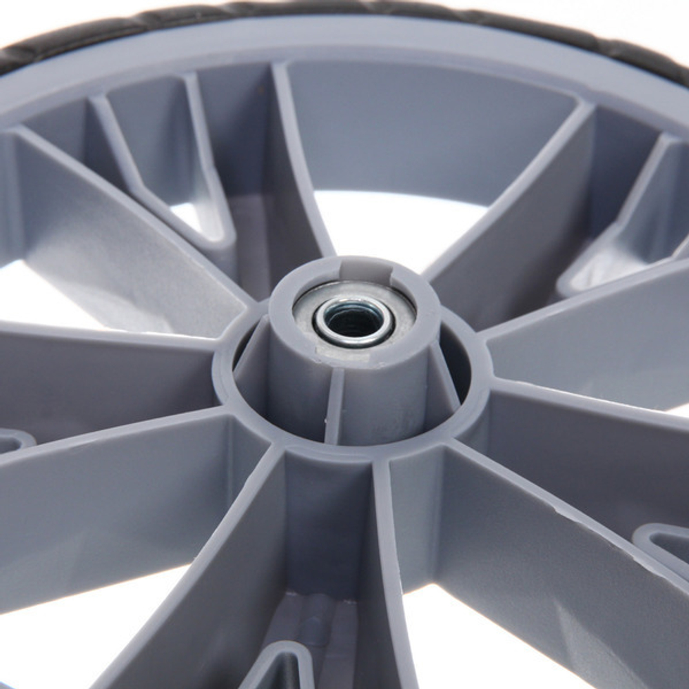 Тележка хозяйственная с сумкой (100*40*35см, колеса 21см,грузоподъемность до50 кг) HQ синяя