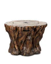 Стол-камин газовый Wood Trunk, Ø88 см, Сlifton