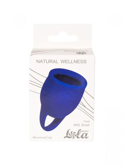 Менструальная чаша Iris Lola Games, синяя, 15 мл