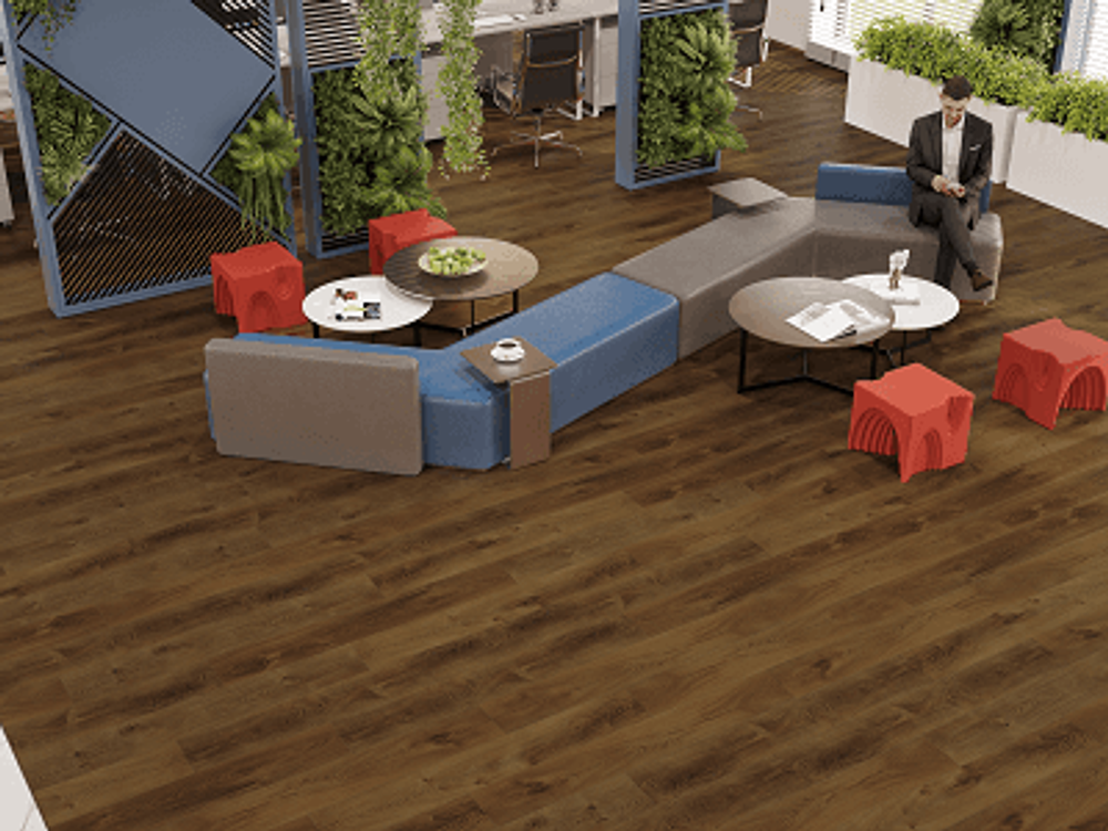 LVT плитка Дуб Натуральный Изысканный ECO 23-4