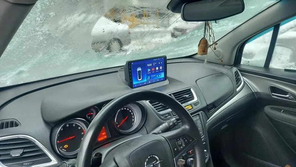 Магнитола для Opel Mokka 2012-2016 (рамка тип 2) - FarCar DX9-7061F2 монитор 9" IPS на Android 13, 4+64Гб, CarPlay