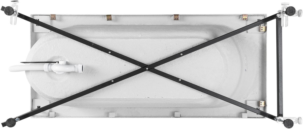 Акриловая ванна Aquanet Nexus 170x75 (с каркасом)