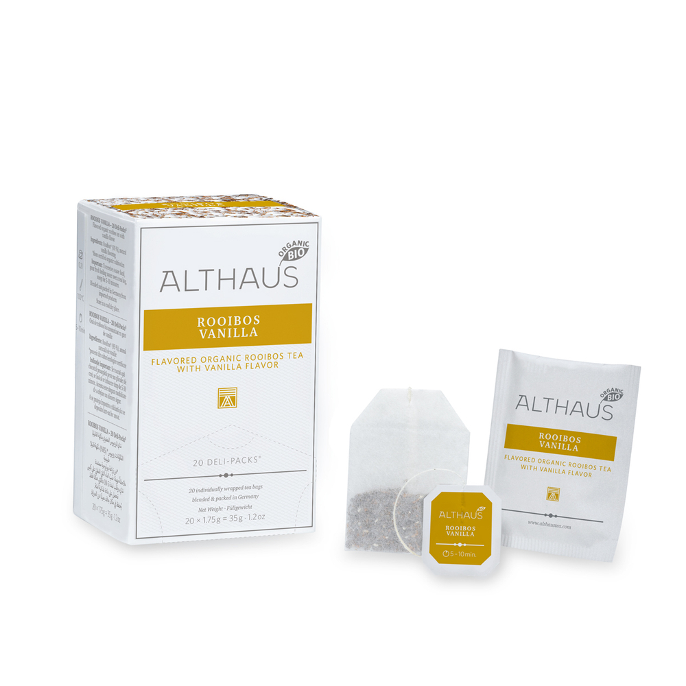 Althaus Rooibos Vanilla, Ройбуш Ваниль чай травяной в пакетиках, 20 шт