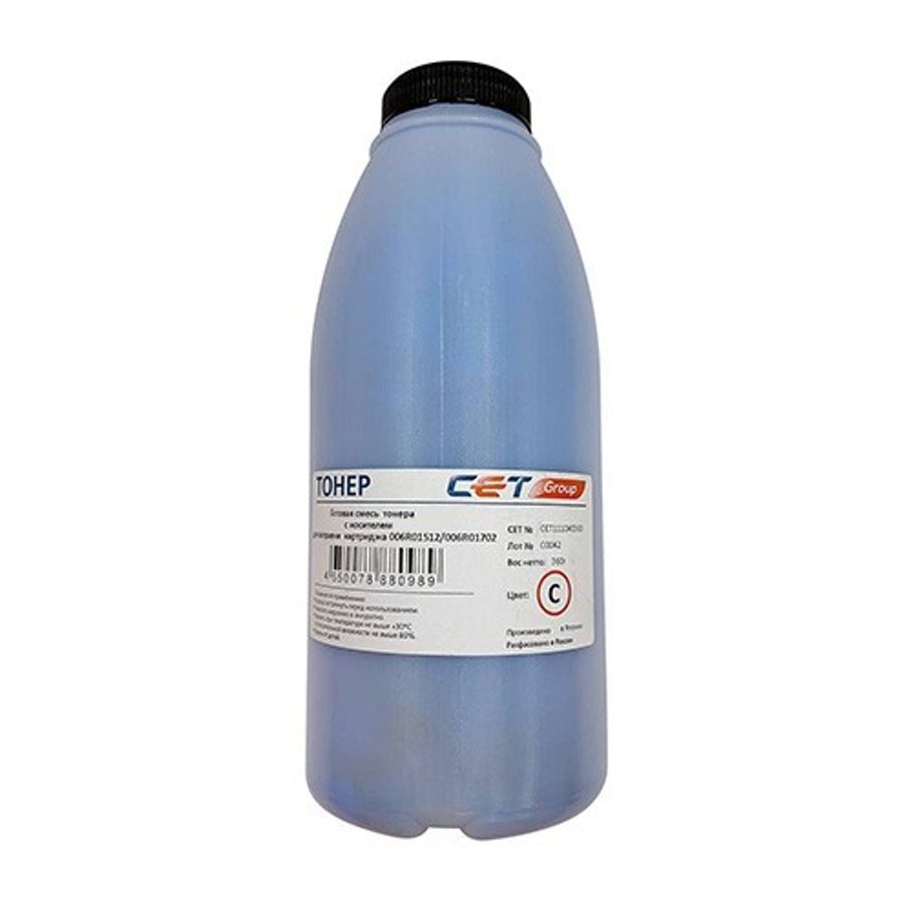 Тонер PK250C + носитель PK250D TK-8515/TK-8525/TK-8800 для KYOCERA 3552ci/5052ci (CET) Cyan, 465г, OSP0250C-465