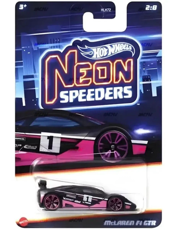 Базовая машинка Хот Вилс Neon Speeders HLH72 HRW76