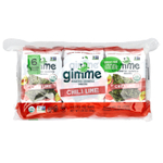 gimMe, снеки из жареных морских водорослей, чили и лайм, 6 пакетиков по 5 г (0,17 унции)