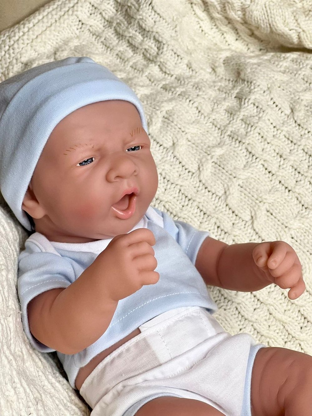 Кукла виниловая 35см в пакете (JX-293A3)