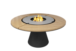 Дровяной гриль-стол Elbrus Grill Тибет 1000 (диаметр стола 1620 мм)