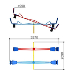 Качалка двойная Romana 108.15.01