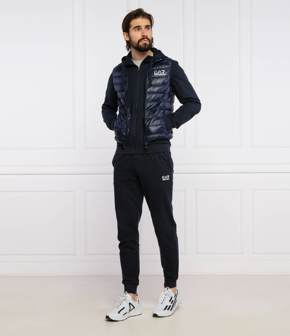 Пуховая безрукавка EA7 - темно-синий(8NPQ01 PN29Z)