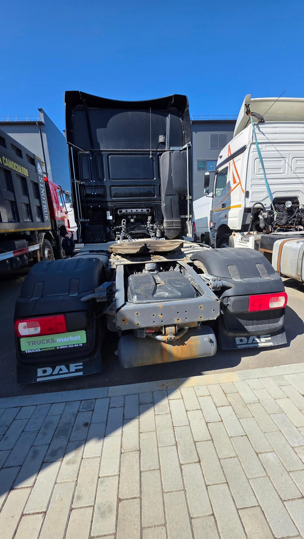 DAF XF 4x2 Седельный тягач XF 460 FT (Дизельный, 12,9 л, 462 л.с., АТ)