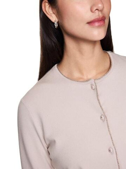 Marc Cain Кардиган, декорированный люрексовой нитью