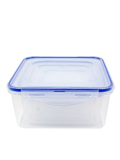 Набор герметичных контейнеров 4 шт. 0,4 л; 0,8 л; 1,35 л; 2 л. Kamille KM 20002 квадратные