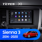 Teyes X1 9" для Toyota Sienna 2014-2020