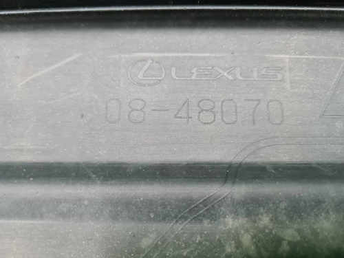 Накладка юбки заднего бампера Lexus RX 4 (19-22)