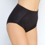 Трусы-макси с высокой линией талии (Размер: 58) (Цвет: черный)